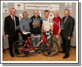Pictured at the launch of the All Ireland Underage Cycling Championships 2007 which will be hosted by Connacht Youth Cycling sponsored by C&C Cellular and Mayo Credit Unions,from left: Mary Munroe, Treasurer Connacht Youth Cycling; Darragh Reidy, Covey Wheelers