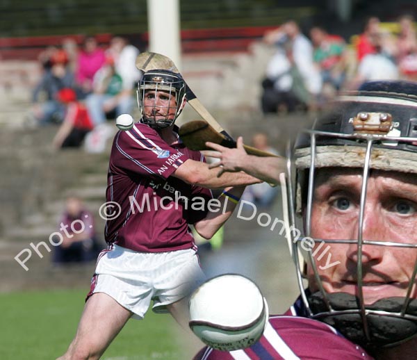 Westmeath's Darren McCormack, keeps his eyes on the Sliothar in the Christy Ring Cup in McHale Park, Castlebar. Photo:  Michael Donnelly
