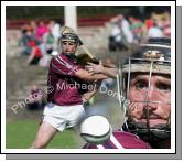 Westmeath's Darren McCormack, keeps his eyes on the Sliothar in the Christy Ring Cup in McHale Park, Castlebar. Photo:  Michael Donnelly