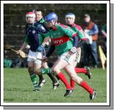 Mayo captain Stephen Broderick goes on a solo against London in the Allianz National Hurling League Div 2B round 3 in McHale Park Castlebar. Photo:  Michael Donnelly