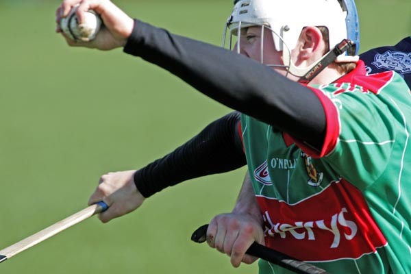 Derek McConn in action for Mayo against London in the Allianz National Hurling League Div 2B round 3 in McHale Park Castlebar. Photo:  Michael Donnelly