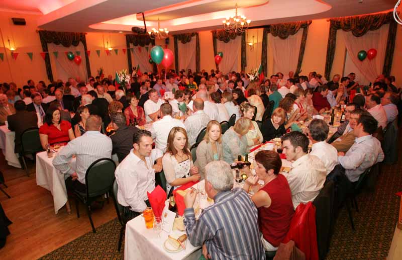 Section of the large attendance at the Mayo GAA Corporate Night in the Failte Suite, Welcome Inn Hotel Castlebar. Photo:  Michael Donnelly