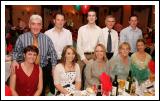 Eddie Murphy and friends Ballyhaunis at the Mayo GAA Corporate Night in the Failte Suite, Welcome Inn Hotel Castlebar. Photo:  Michael Donnelly