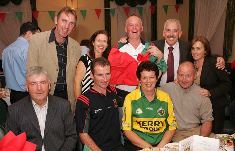 Group from Kilmeena GAA, pictured at the Mayo GAA Corporate Night in the Failte Suite, Welcome Inn Hotel Castlebar. Photo:  Michael Donnelly