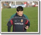 Mayo manager John O'Mahony sets his stopwatch at the start of the 2nd half in the 2007 Allianz National Football League in McHale Park Castlebar