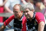 After the game team manager John Maughan and George Golden ponder on what might have been.Photo Michael Donnelly