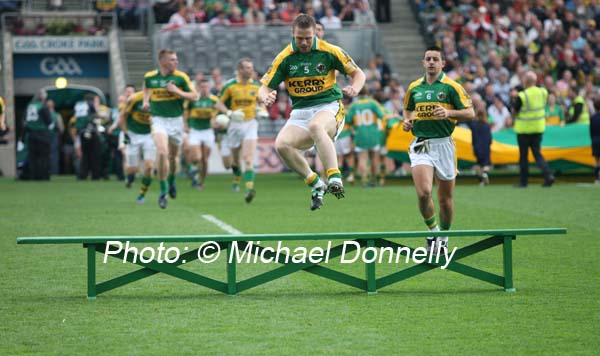 Kerry fail to clear final Hurdle against Tyrone in the GAA All Ireland Senior Football Final in Croke Park. Photo:  Michael Donnelly