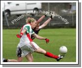 Ciara McDermott in action for Mayo in the Connacht Ladies Football TG4 Senior Championship final in Tuam. Photo:  Michael Donnelly