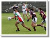 Marcella Heffernan in action for Mayo in the Connacht Ladies Football TG4 Senior Championship final in Tuam. Photo:  Michael Donnelly