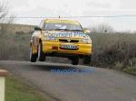 Anthony and Stepheen O'Brien Tubbercurry  in action in their Astra on stage 1 of the TF Royal Hotel and Theatre Mayo Stages Rally 2005. Photo Michael Donnelly