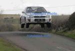 David Staunton and Liam Feeney, Claremorris in action in their Impreza  in Class 4 on stage 1 of the TF Royal Hotel and Theatre Mayo Stages Rally 2005. Photo: Michael Donnelly