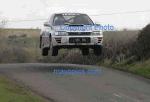 David Staunton and Liam Feeney, Claremorris in action in their Impreza  in Class 4 on stage 1 of the TF Royal Hotel and Theatre Mayo Stages Rally 2005. Photo: Michael Donnelly