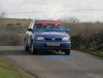 Martin Burke and Pat Taffe Tubbercurry in action in their Micra  in Class 5 on stage 1 of the TF Royal Hotel and Theatre Mayo Stages Rally 2005. Photo: Michael Donnelly