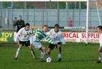 Ronan O'Boyle is blocked out
Photo Michael Donnelly