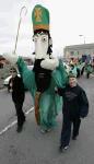 St. Patrick pictured  at the Castlebar St Patrick's Day Parade. Photo Michael Donnelly