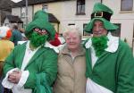 Philip Redmond, Mary King and Terry O'Donoghue pictured in McHale Rd at the Castlebar St Patrick's Day Parade. Photo Michael Donnelly