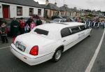 A Stretch Limo from Abbey Limousines, a new service that is available from Mick Sweeney Ballyheane, pictured at the Castlebar St Patrick's Day Parade. Photo Michael Donnelly 
 

