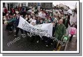 Gael Scoil Uileog De Burca at St Patrick's Day Parade in Claremorris. Photo:  Michael Donnelly