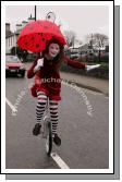 Unicycling at St Patrick's Day Parade in Claremorris. Photo:  Michael Donnelly