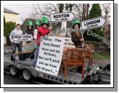 Park Hotel, Kiltimagh, float at St Patrick's Day Parade in Kiltimagh. Photo:  Michael Donnelly