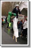 Walking tall at St Patrick's Day Parade in Shrule. Photo:  Michael Donnelly