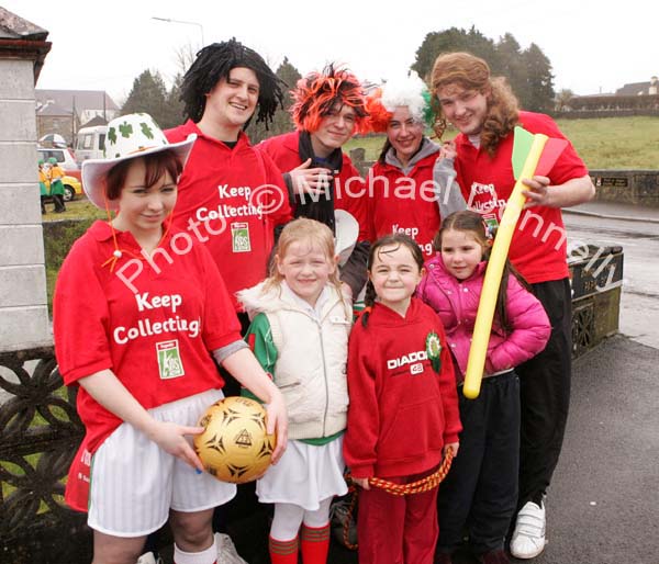Red is the Colour at St Patrick's Day Parade in Kiltimagh. Photo:  Michael Donnelly
