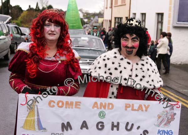 King and Queen at St Patrick's Day Parade in Kiltimagh. Photo:  Michael Donnelly