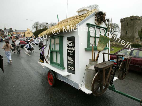 Paddy Walsh's Rambling House Kilmaine at St Patrick's Day Parade in Shrule. Photo:  Michael Donnelly