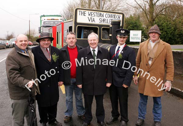 western Rail Corridoor at St Patrick's Day Parade in Shrule. Photo:  Michael Donnelly