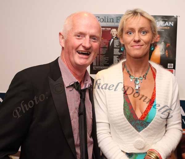 Tom Webb, Ballyhaunis and Edel Quinn, Castlerea, pictured at Big Tom in the Castlebar Royal Theatre. Photo: Michael Donnelly.