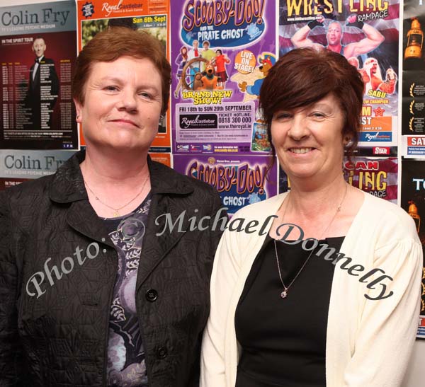 Julia Howard and Mary Goodman, Ballina, pictured at Big Tom in the Castlebar Royal Theatre. Photo: Michael Donnelly.
