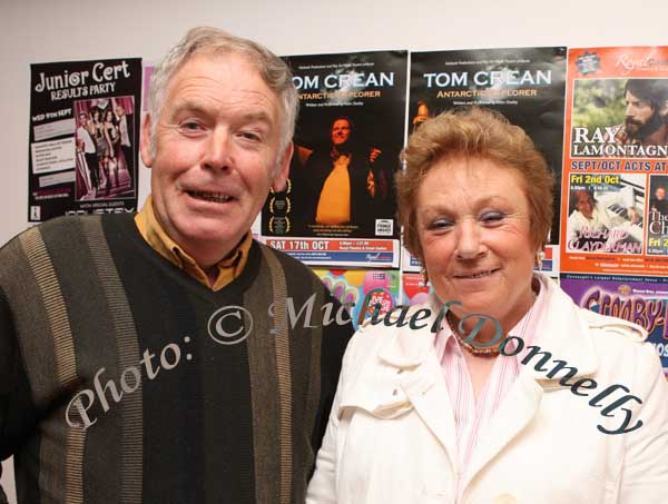 Seamus and Bridget Doherty, Belmullet, pictured at Big Tom in the Castlebar Royal Theatre. Photo: Michael Donnelly.