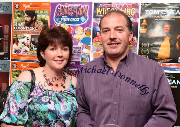 Clare and Tony Murphy, Bangor, pictured at Big Tom in the Castlebar Royal Theatre. Photo: Michael Donnelly.