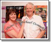 Carmel and John McCallion, Lismonaghan , Letterkenny, pictured at Big Tom in the Castlebar Royal Theatre. Photo: Michael Donnelly.