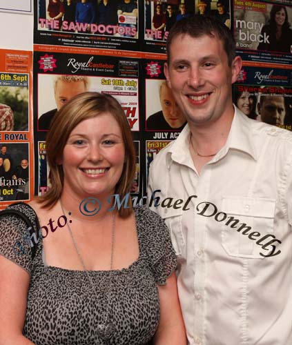 Sharon Tobin and Tony McDonagh, Geevagh Sligo pictured at "Keith Barry  Direct from Vegas" in the TF Royal Theatre Castlebar. Photo:  Michael Donnelly