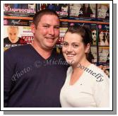 Paul Hoban, Ballintubber Roscommon and Jacinta O'Toole, Castlerea, pictured at "Keith Barry  Direct from Vegas" in the TF Royal Theatre Castlebar. Photo:  Michael Donnelly