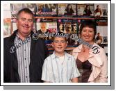 Seamus, Evan and Della Beirne, Croghan, Co Roscommon pictured at "Keith Barry  Direct from Vegas" in the TF Royal Theatre Castlebar. Photo:  Michael Donnelly