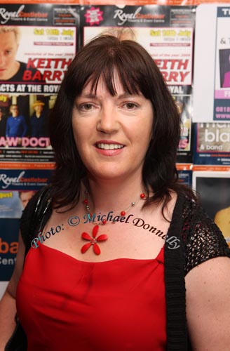 Ailish Higgins, Killala pictured at the Midwest Radios 20th Birthday Celebrations at the TF Royal Theatre, Castlebar. Photo:  Michael Donnelly