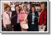 Group of Crossmolina ladies pictured at the Midwest Radios 20th Birthday Celebrations at the TF Royal Theatre, Castlebar, from left: Teresa Moyles, Triona O'Boyle, Nuala Corcoran,  Bridgie Cawley, and Nora Naughton. Photo:  Michael Donnelly