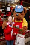 Sinead Flannery Logaphuil Errew, Castlebar get her rose and Chocolates from Newsybear last Saturday in Castlebar. Photo Michael Donnelly. 