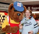 Jillian  Kearney Kilfian got a Valentine's rose from Newsybear in Castlebar Shopping Centre on Saturday last. Photo Michael Donnelly.