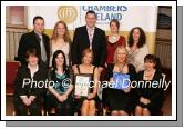  Harry and Liz McManamon of the Grainne Uaile, Newport, winner of Mayo Pub of the Year at the Mayo Business awards 2006 in the Broadhaven Bay Hotel Belmullet pictured front from left: Ann Keane, Brid Maguire, Liz McManamon, Saileen Drumm, Teresa Gallagher; at back from left Alan Lenehan, Vivienne Bourke, Harry McManamon, Josephine McManamon, Nuala Geraghty. Photo:  Michael Donnelly