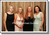 Jackson Pre School and Creche Ballina were Runners Up in the Mayo Business Awards 2006 pictured at presentation night in the Broadhaven Bay Hotel, Belmullet, from left: Caroline Kelly, Breege Jackson, Miriam Sweeney, and Julie Clarke. Photo:  Michael Donnelly